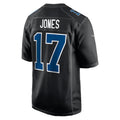 Custom #17 Carbon Black IND Football Shirt Top