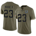Custom #23 Olive IND Football Shirt Top