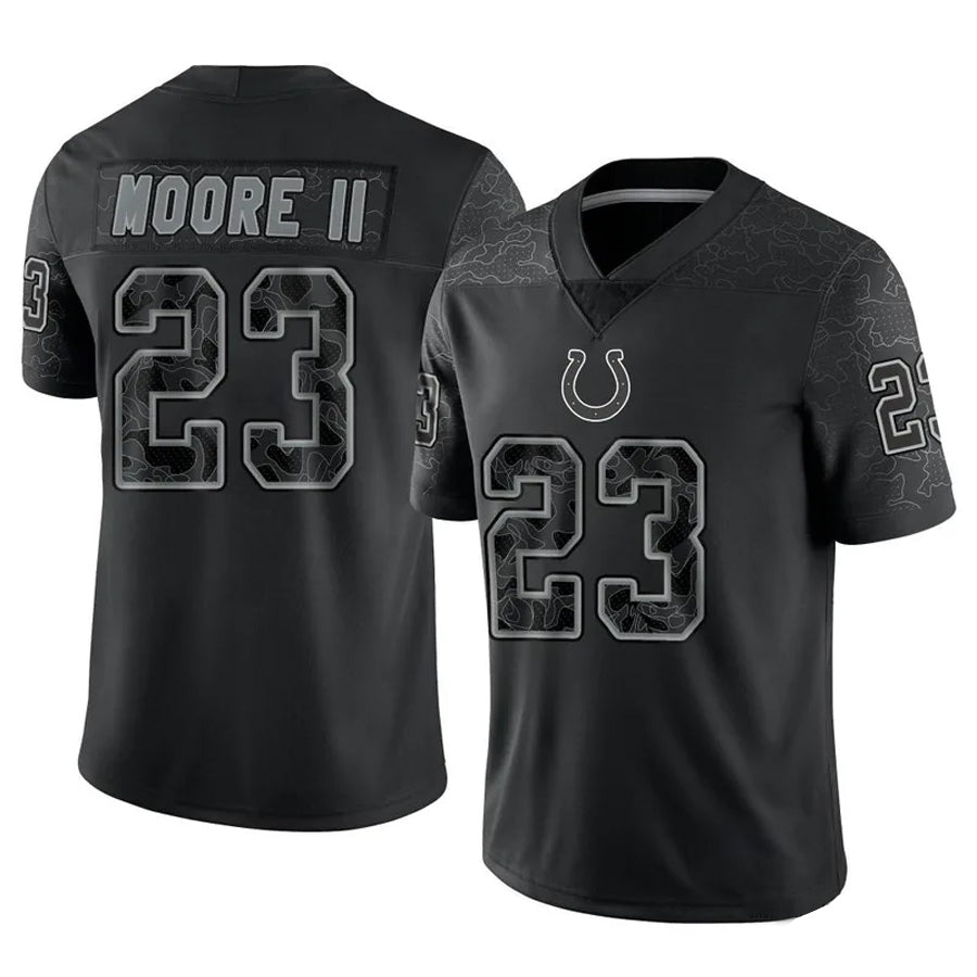 Custom #23 Black IND Football Shirt Top