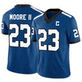 Custom #23 Royal IND Football Shirt Top