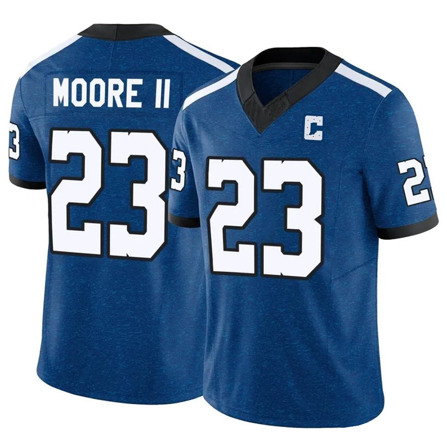 Custom #23 Royal IND Football Shirt Top