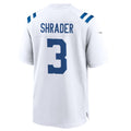 Custom #3 White IND Football Shirt Top