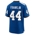 Custom #44 Royal IND Football Shirt Top