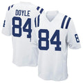Custom #84 White IND Football Shirt Top