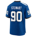 Custom #90 Royal IND Football Shirt Top