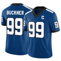 Custom #99 Royal IND Football Shirt Top