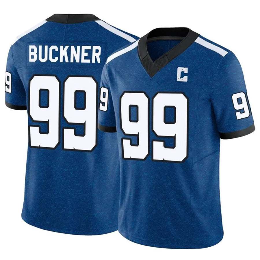 Custom #99 Royal IND Football Shirt Top