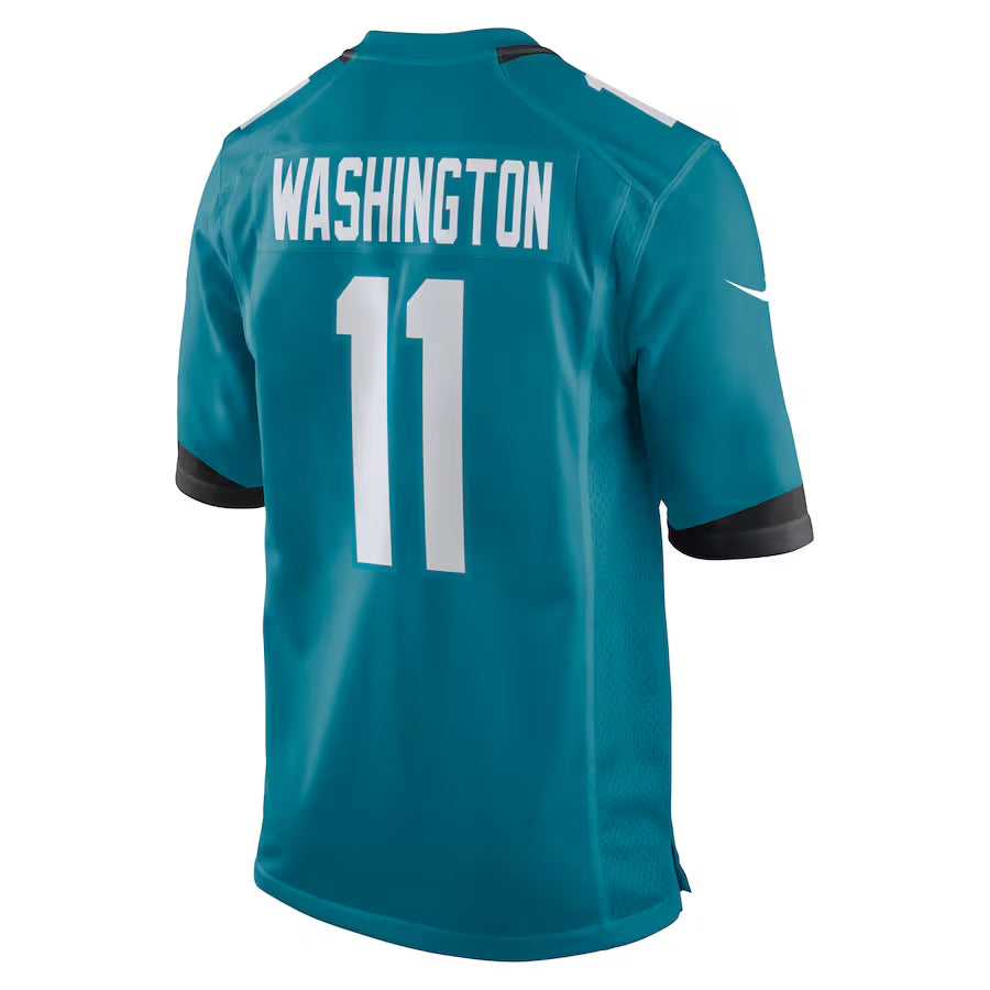 Custom #11 Teal JAX Football Shirt Top