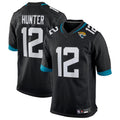 Custom #12 Black JAX Football Shirt Top