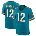 Custom #12 Teal JAX Football Shirt Top