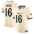 Reast J.Jaguars #16 Trevor Lawrence Natural 2026 Rivalries Collection Game Stitched Jerseys