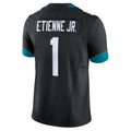 Custom #1 Black JAX Football Shirt Top
