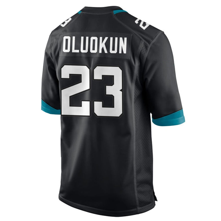 Custom #23 Black JAX Football Shirt Top