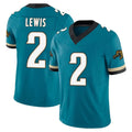 Custom #2 Teal JAX Football Shirt Top