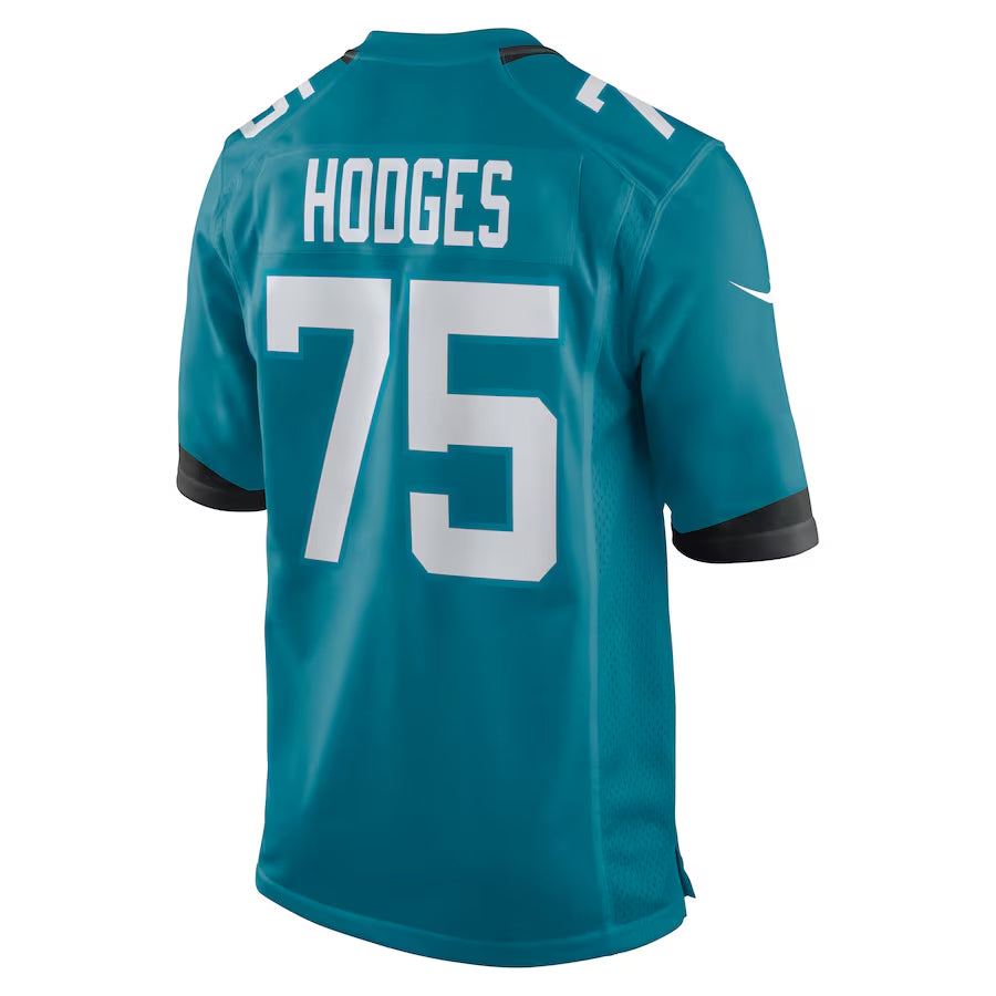 Custom #75 Teal JAX Football Shirt Top