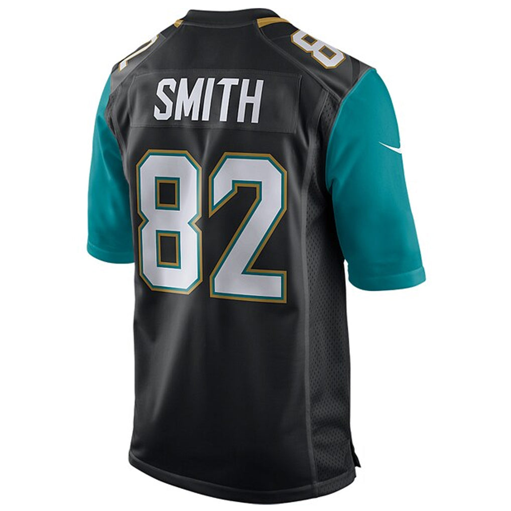 Custom #82 Black JAX Football Shirt Top