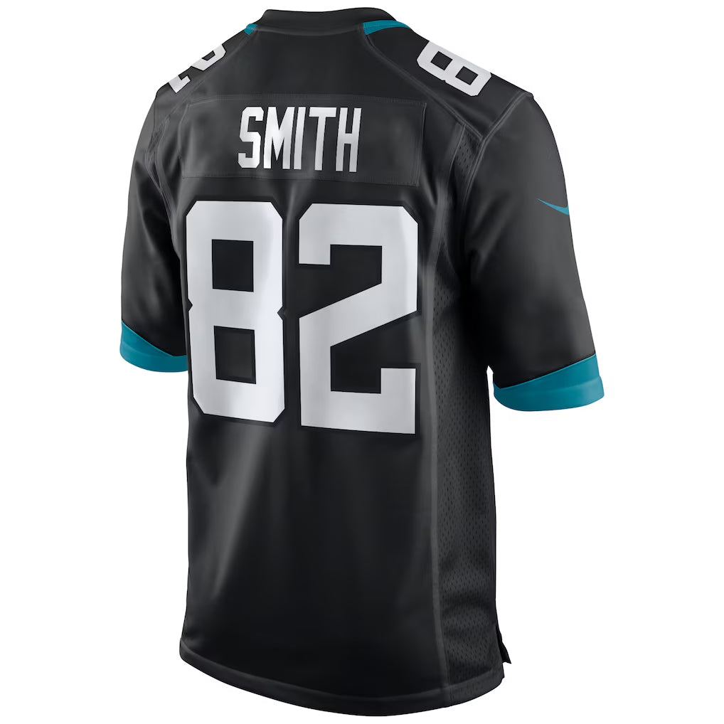 Custom #82 Black JAX Football Shirt Top