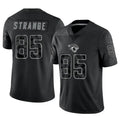 Custom #85 Black JAX Football Shirt Top