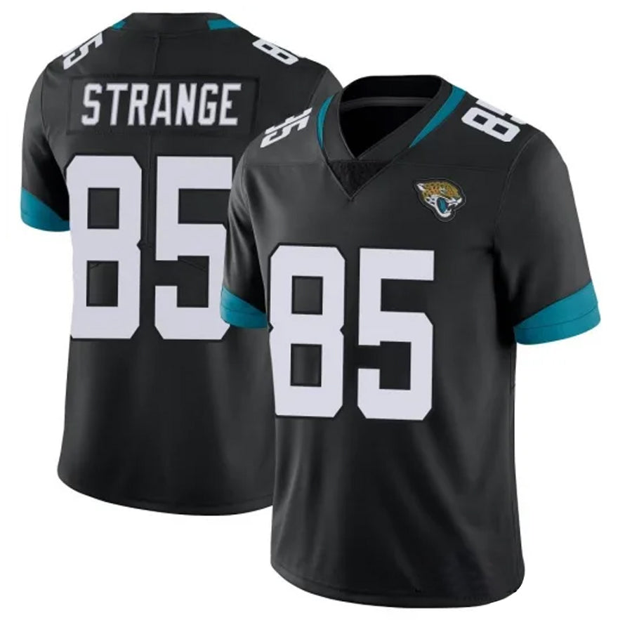 Custom #85 Black JAX Football Shirt Top