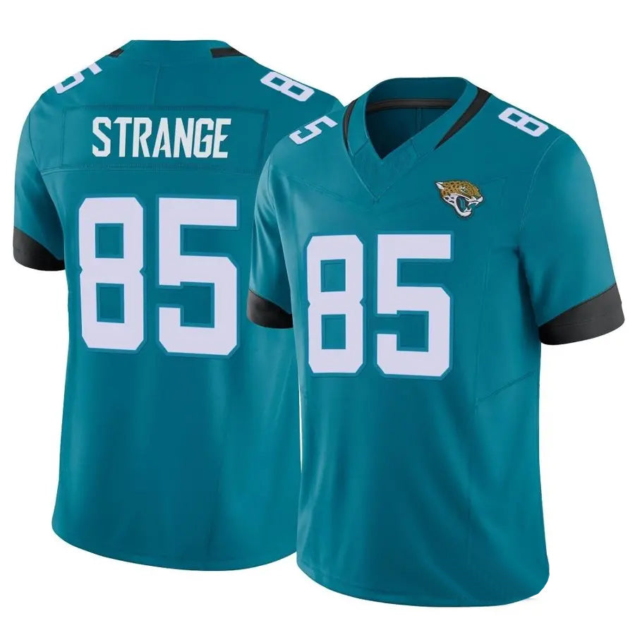 Custom #85 Teal JAX Football Shirt Top