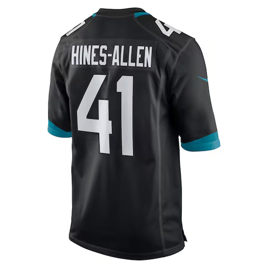 Custom #41 Black JAX Football Shirt Top