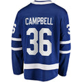 T.Maple Leafs #36 Jack Campbell Supporters Branded Home Breakaway Player Jersey Blue Stitched American Hockey Jerseys