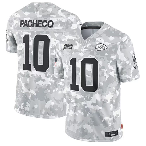 Custom #10 KC Football Shirt Top