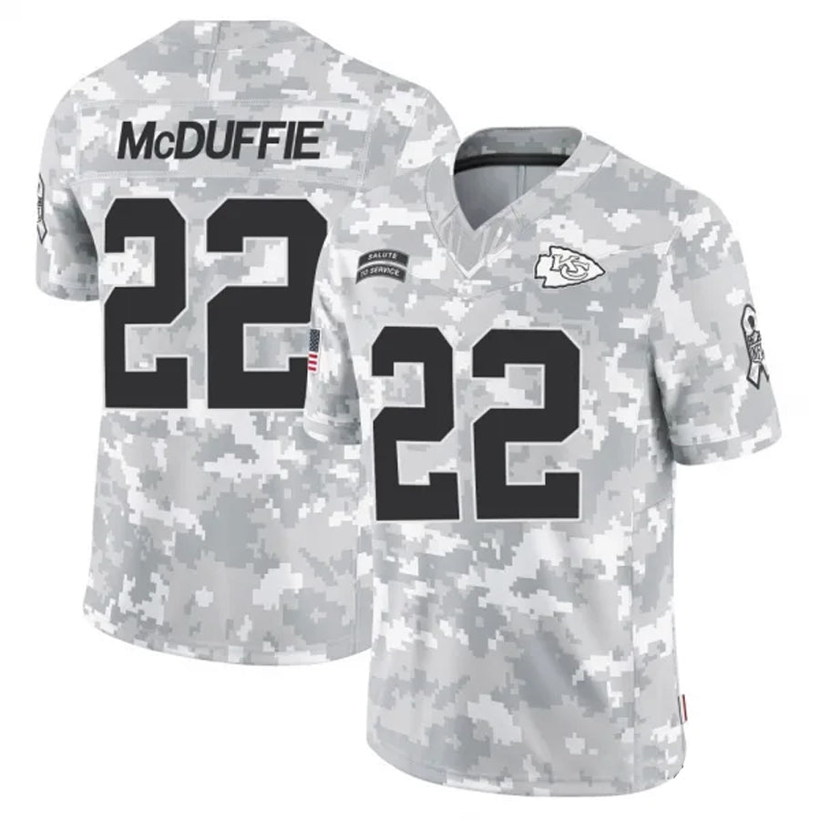 Custom #22 KC Football Shirt Top