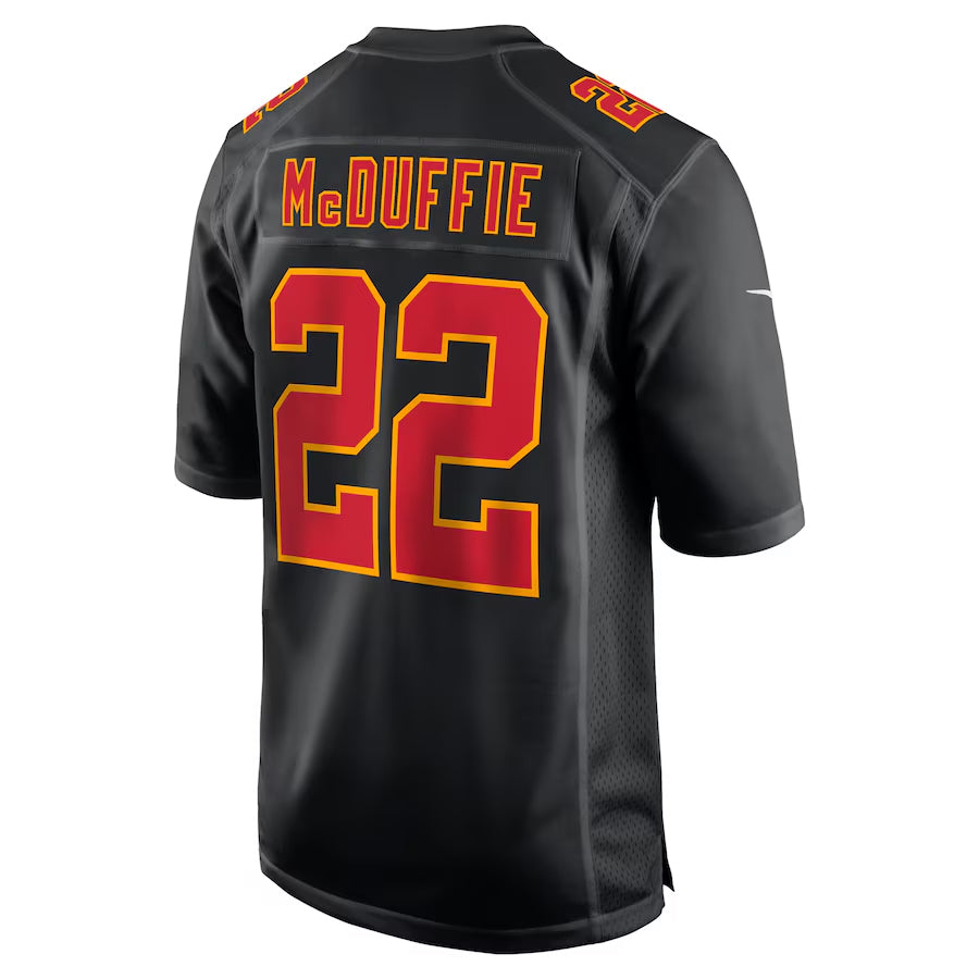 Custom #22 Black KC Football Shirt Top