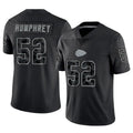 Custom #52 Black KC Football Shirt Top