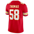 Custom #58 Red KC Football Shirt Top