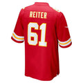 Custom #61 Red KC Football Shirt Top