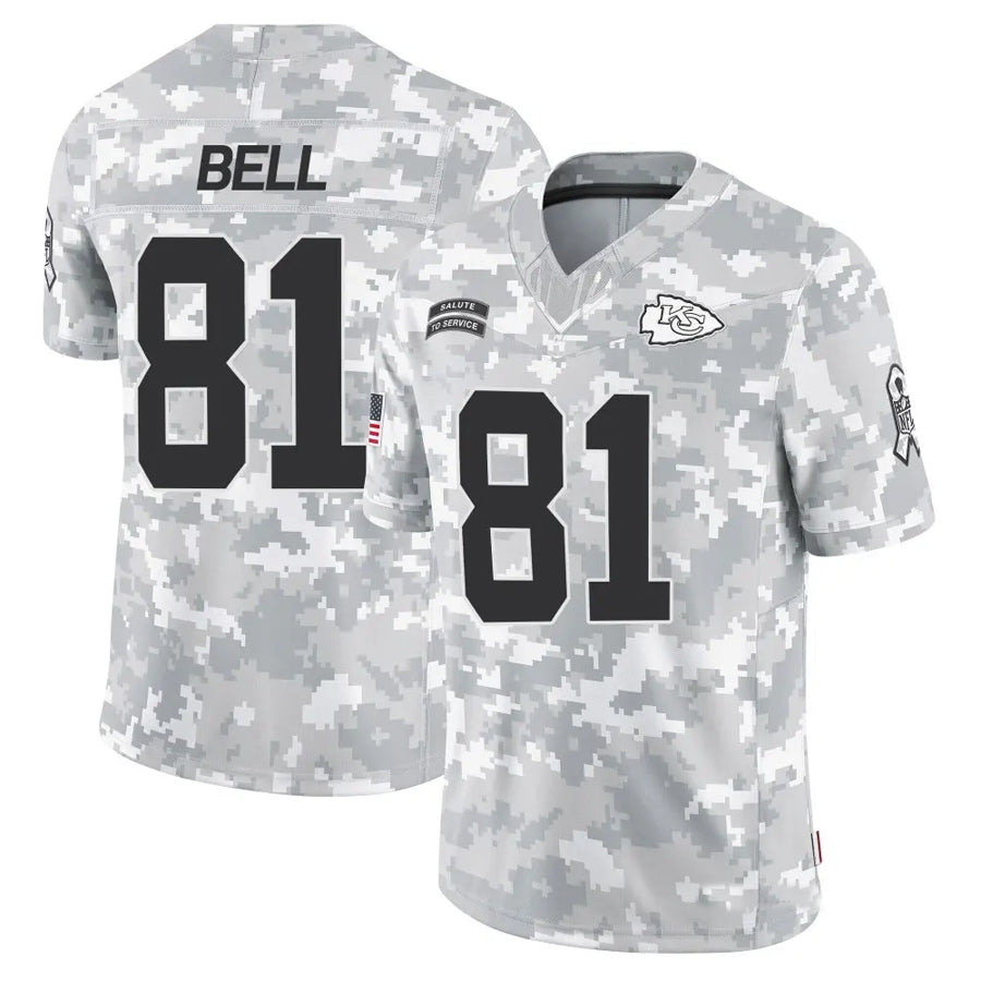 Custom #81 KC Football Shirt Top