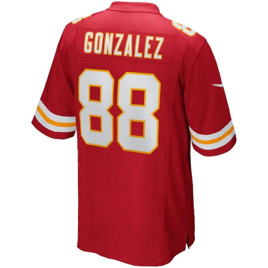 Custom #88 Red KC Football Shirt Top