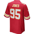 Custom #95 Red KC Football Shirt Top
