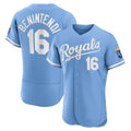 Custom #16 Light Blue KC Baseball Shirt Top