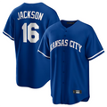 Custom #16 White KC Baseball Shirt Top