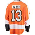 P.Flyers #13 Kevin Hayes Supporters Branded Home Premier Breakaway Player Jersey Orange Stitched American Hockey Jerseys