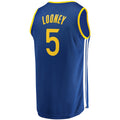 G.State Warriors #5 Kevon Looney Supporters Branded Fast Break Replica Player Team Jersey Blue Stitched American Basketball Jersey