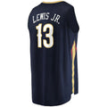 NO.Pelicans #13 Kira Lewis Jr. Supporters Branded  2020  Draft First Round Pick Fast Break Replica Jersey  Navy Stitched American Basketball Jersey