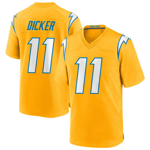 Custom #11 Gold LAC Football Shirt Top