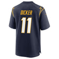 Custom #11 Navy LAC Football Shirt Top