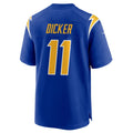 Custom #11 Royal LAC Football Shirt Top
