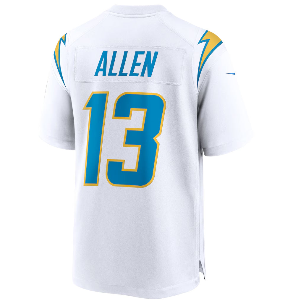Custom #13 White LAC Football Shirt Top