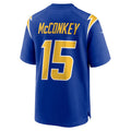 Custom #15 Royal LAC Football Shirt Top