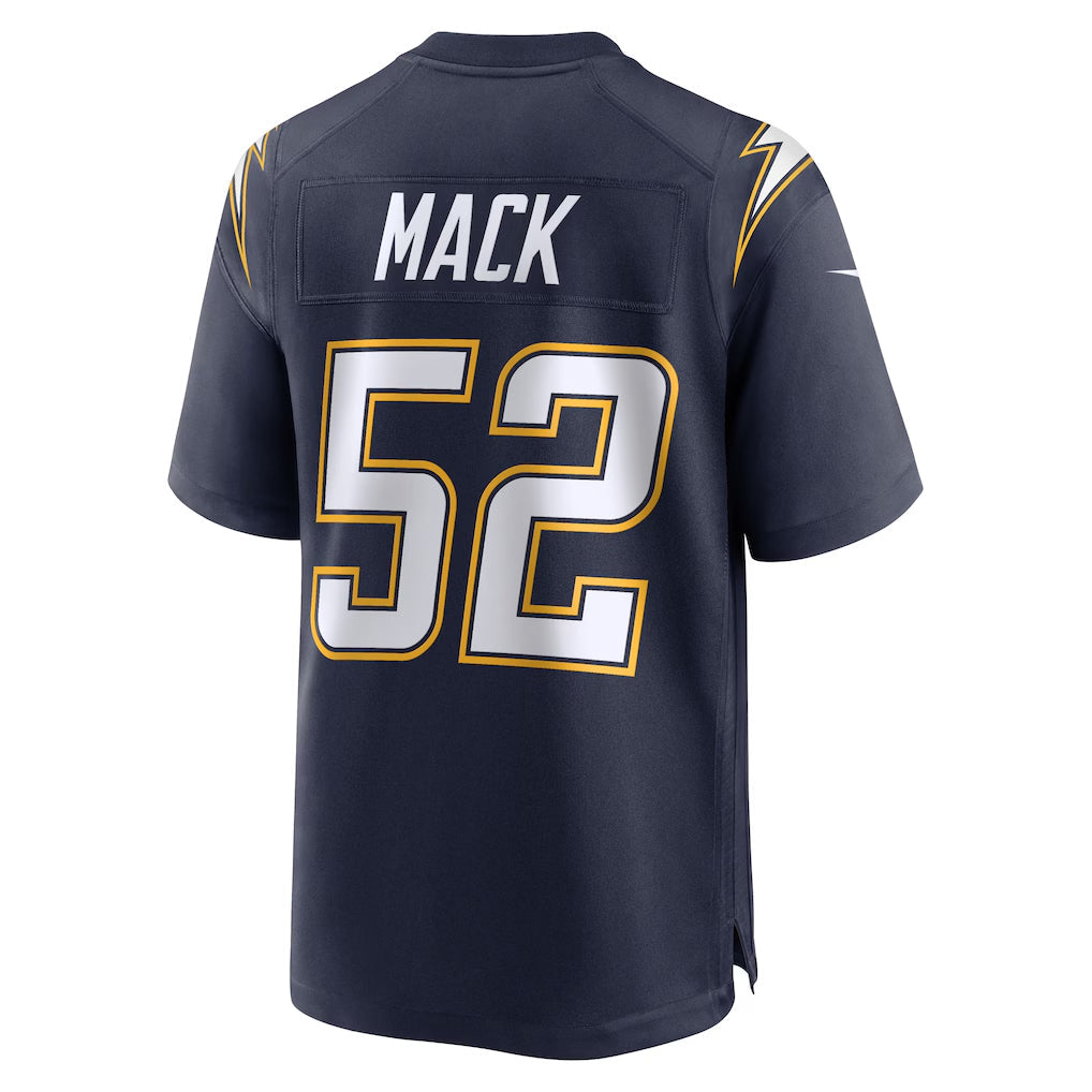 Custom #52 Navy LAC Football Shirt Top