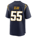 Custom #55 Navy LAC Football Shirt Top