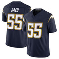 Custom #55 Navy LAC Football Shirt Top