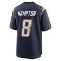 Custom #8 Navy LAC Football Shirt Top