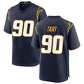 Custom #90 Navy LAC Football Shirt Top